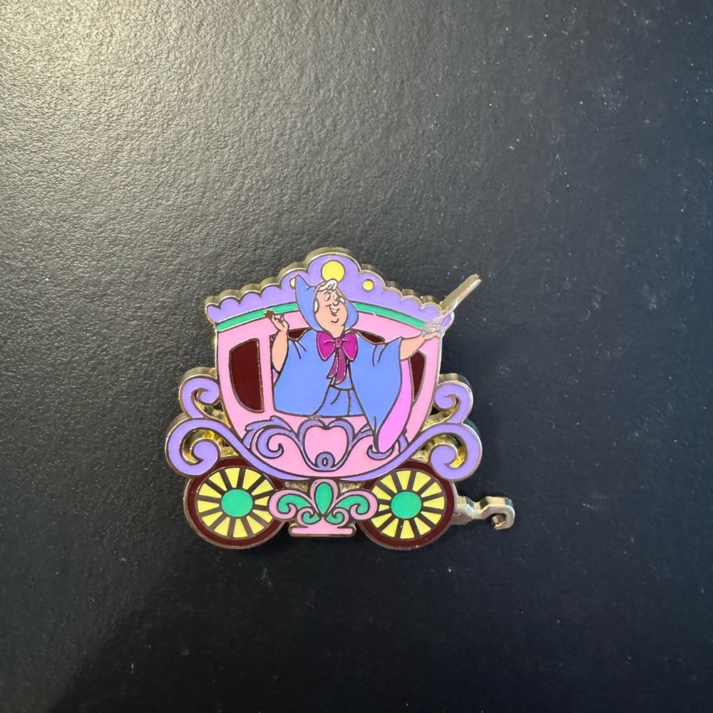 Fairy Godmother Carriage Mystery Pin Loungefly New